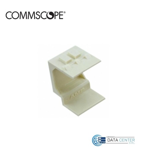 Dado ciego para face plate color Marfil 1116412-3 commscope