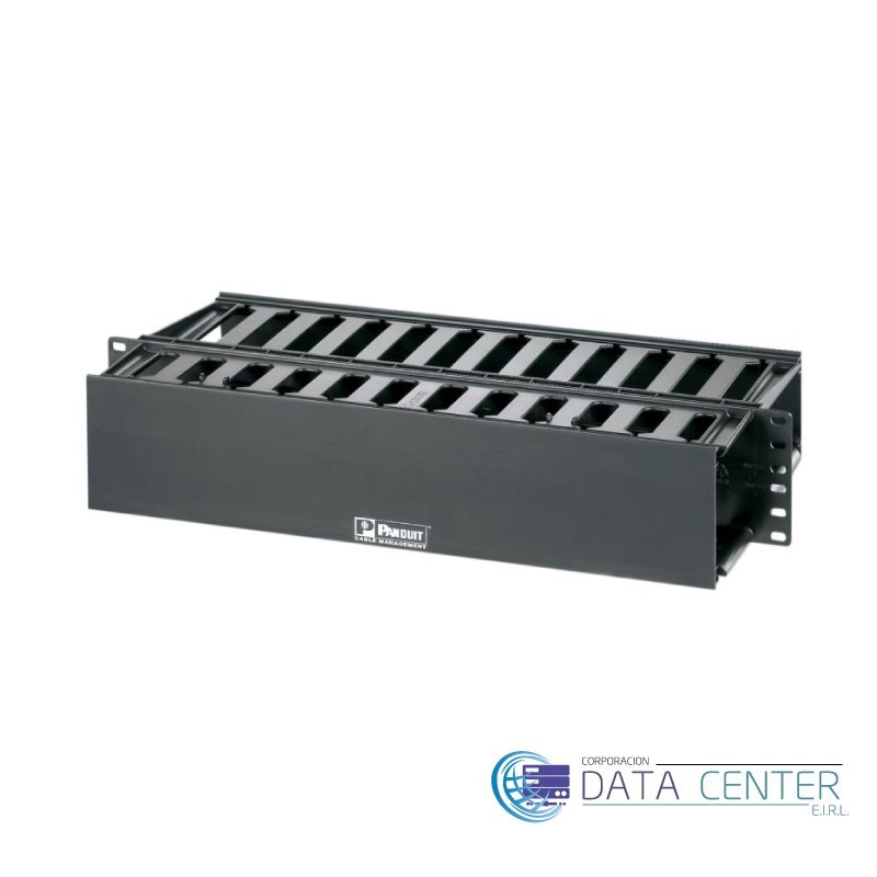 ordenador frontal posterior de 2ru panduit