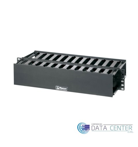 ordenador frontal posterior de 2ru panduit