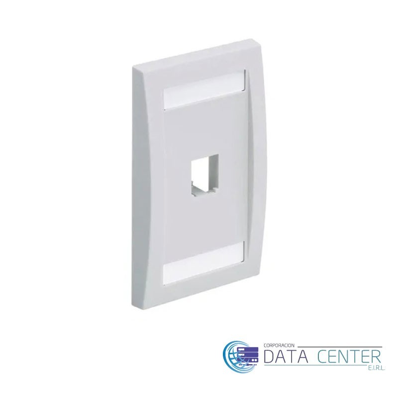 Face Plate de 1 puerto panduit pan-net