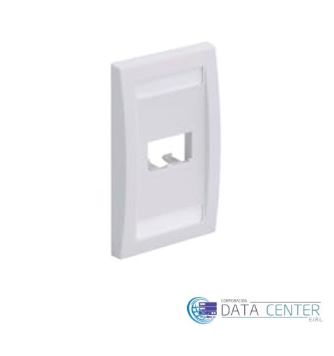 Face Plate de 2 puertos panduit pan-net