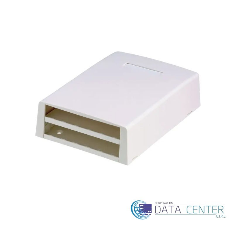 caja de montaje en superficie  de 12 puertos panduit