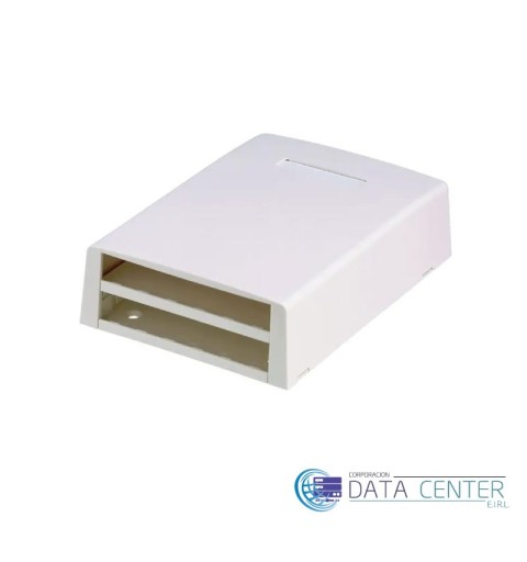 caja de montaje en superficie  de 12 puertos panduit