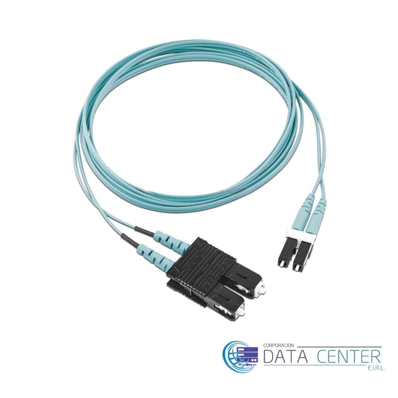 Jumper de Fibra Optica multimodo om4 lc-sc panduiot