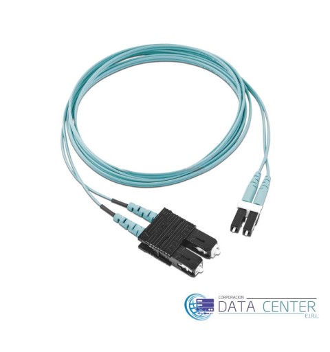 Jumper de Fibra Optica multimodo om4 lc-sc panduiot