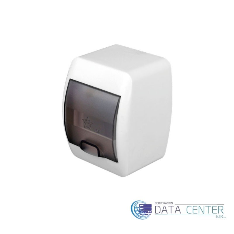 Caja Modular con tapa 4 polos externos A-127