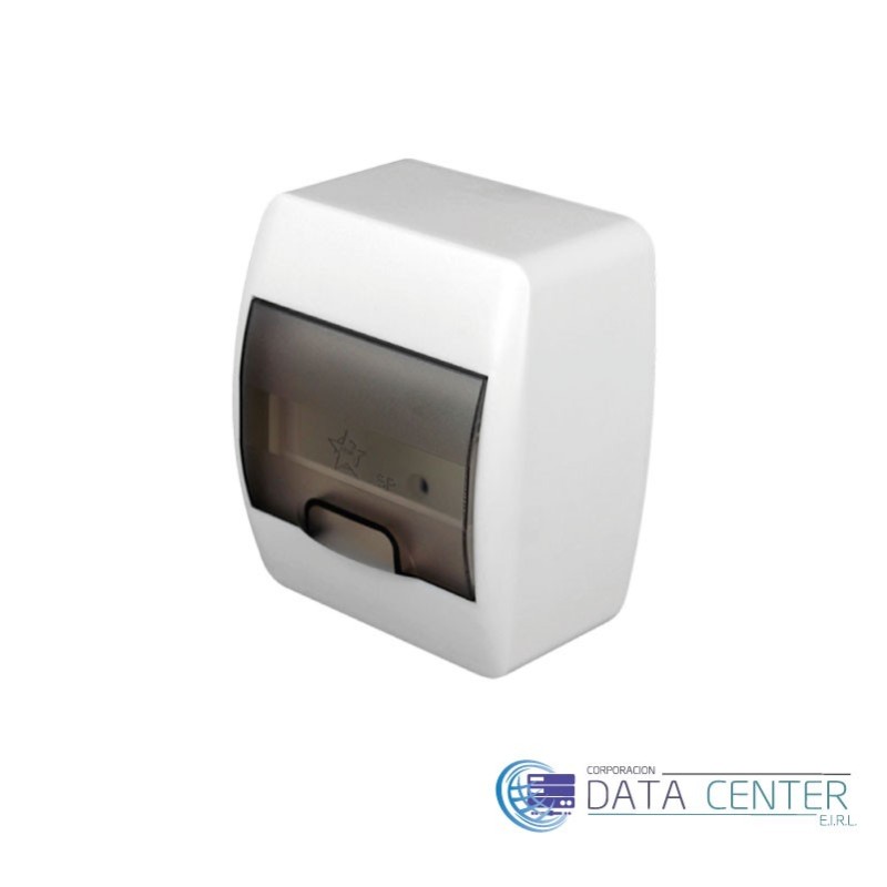 Caja Modular con tapa 6 polos externos A-128