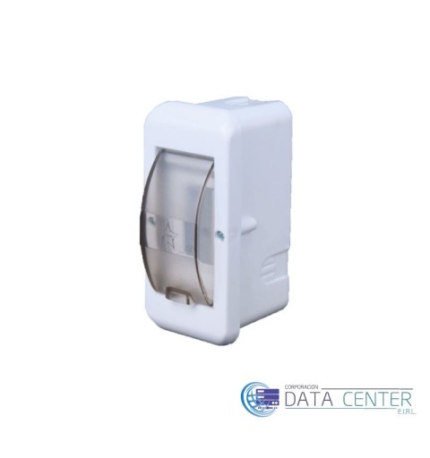 Tablero empotrable 2 polos con tapa a-072