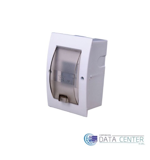 Tablero empotrable 3 polos con tapa a-067