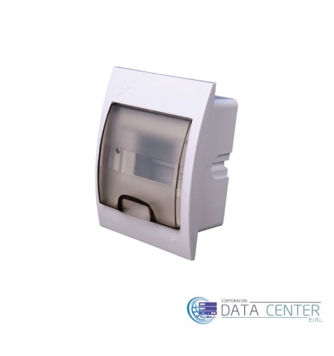 Tablero empotrable 5 polos con tapa a-050