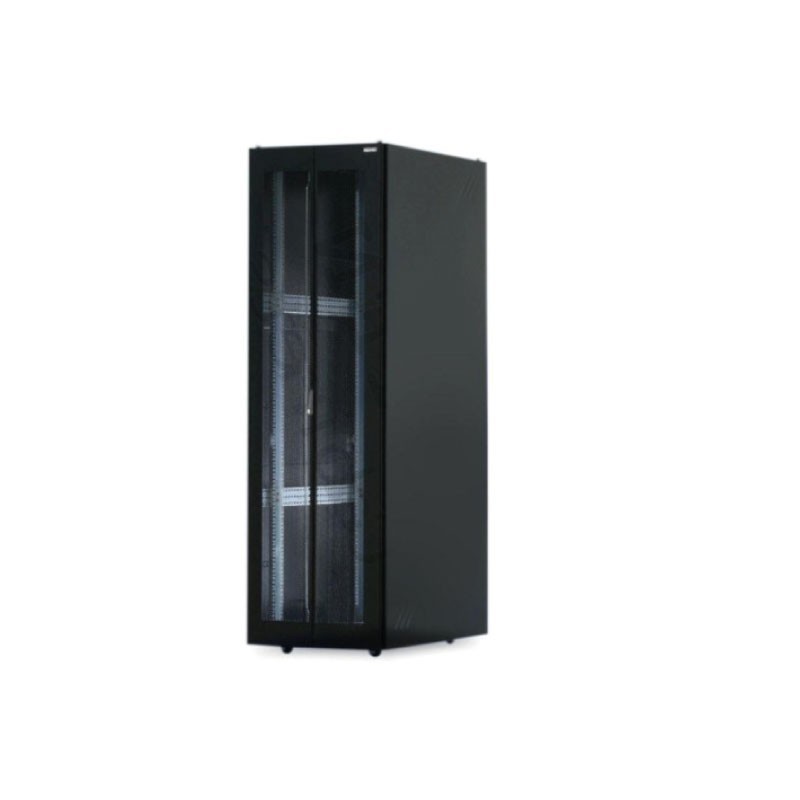 Gabinete de Piso puerta doble microperforado de 37RU Alt. 1.80m Ancho 60cm Prof. 80cm  TOTEN