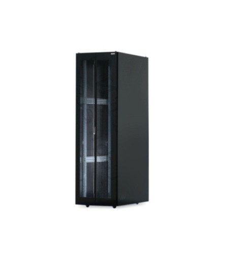 Gabinete de Piso puerta doble microperforado de 37RU Alt. 1.80m Ancho 60cm Prof. 80cm  TOTEN