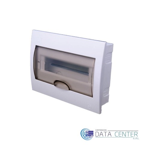Tablero empotrable 12 polos con tapa a-071