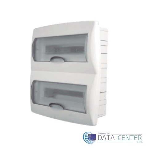 Tablero empotrable 24 polos con tapa a-149