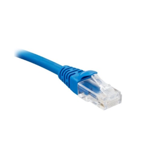 Patch Cord De Red Rj-45 Cat 6 Color Azul 1 Metro