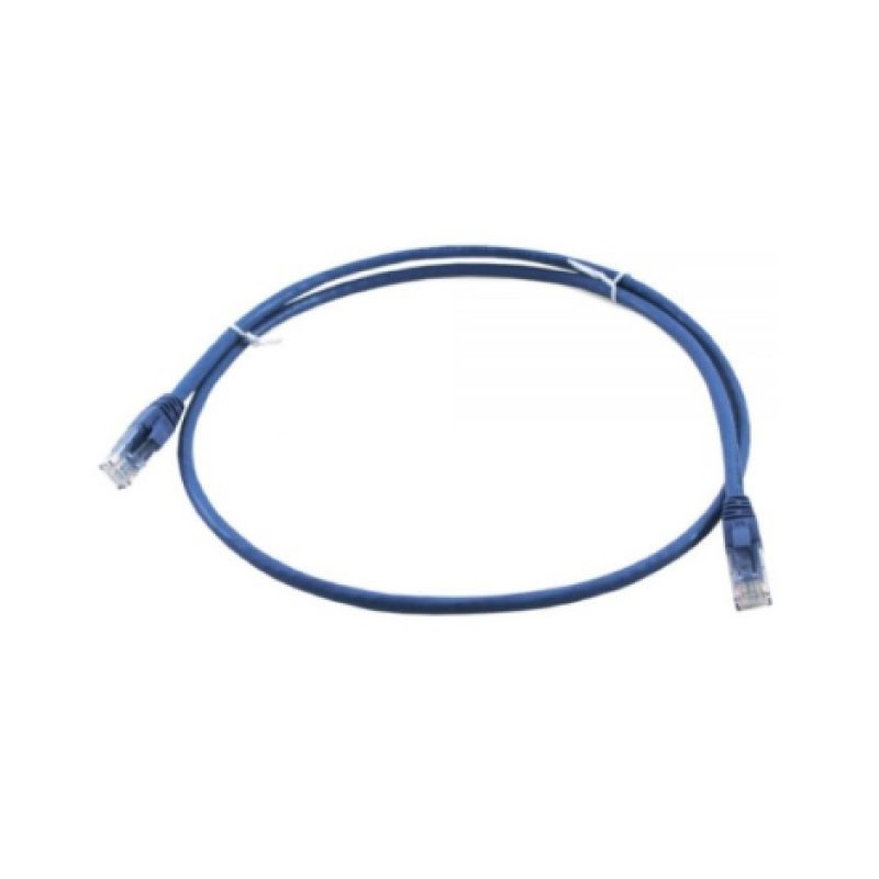 Patch Cord De Red Rj-45 Cat 6 Color Azul 1 Metro