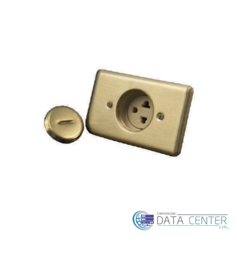 Tomacorriente para piso 1 serv 20A L/T A-054