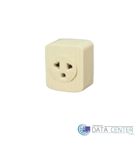 Tomacorriente sobreponer 1 serv. 20A  L/T A-055