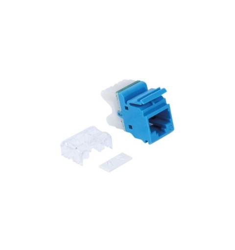 MX6-F06B | Jack Cat6 Plano Azul-Siemon